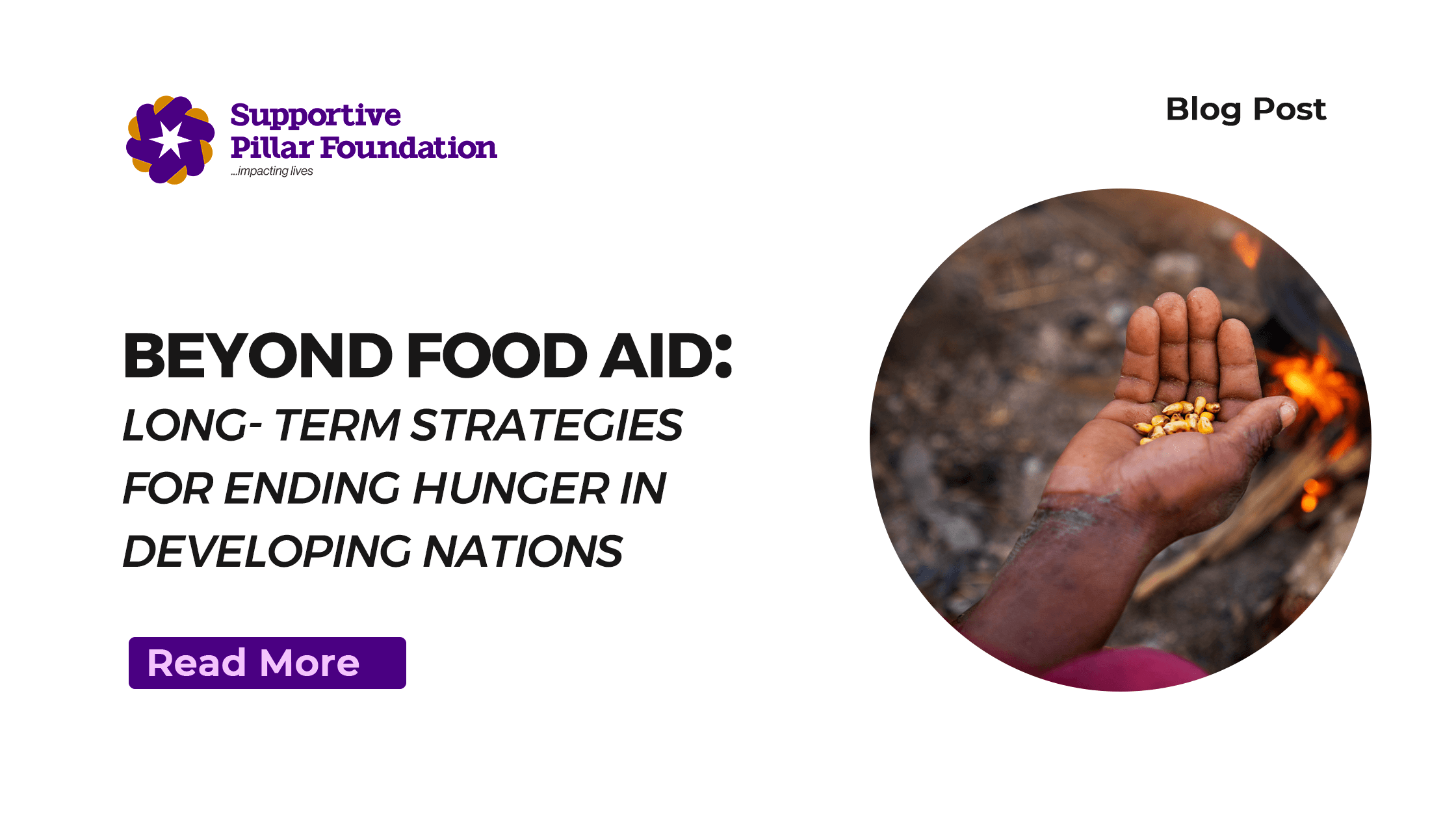 Beyond Food Aid: Long-Term Strategies for Ending Hunger in Developing Nations