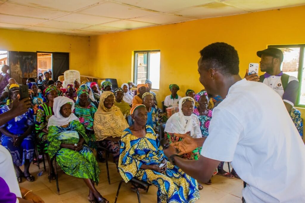 Creating bond with community members in Ibadan with SPF Team and popular Nigerian Comedians Woli Agba sons