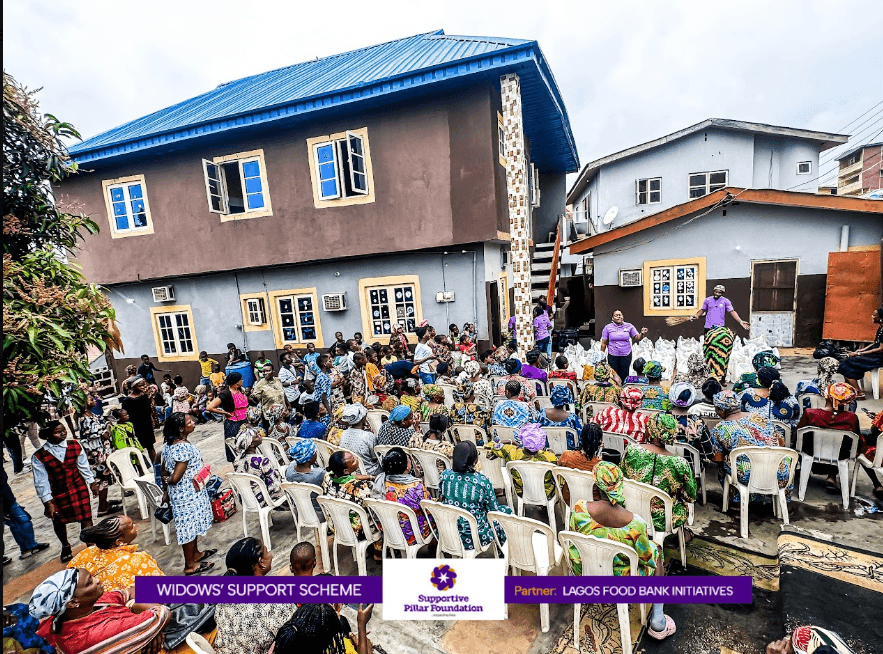 SPF & LAGOS FOOD BANK SUPPORT NAIJA WIDOWS AND CHILDREN